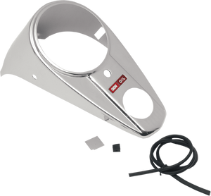 Drag Specialties - Slot Dash Cover - Chrome - Slot Dash Cover - 70720