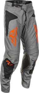 Fly Racing - Kinetic Sym Pants Grey/orange/black Sz 30 - 378-43230