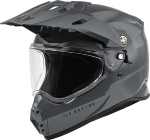 Fly Racing - Trekker Solid Helmet Grey Md - 73-7035M