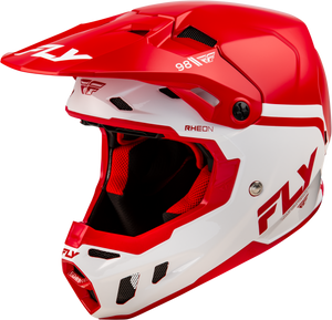 Fly Racing - Formula Cc Objective Helmet Red/white Md - 73-4347M Fly Racing - Formula Cc Objective Helmet Red/white Md - 73-4347M