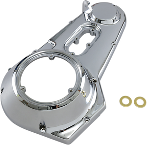 Drag Specialties - Primary Cover - Chrome - '70-'84 FL - Outer Primary Cover - 210094-BX60