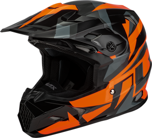 Gmax - Mx-96s Splinter Helmet Black/orange Sm - D2961494