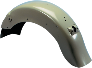 Drag Specialties - Smooth Rear Fender - with Taillight Mount/No Turn Signal Mount Indents - Steel - Rear Fender for FL - 72522AR