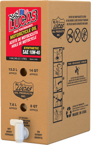 Lucas - Synthetic High Performance Oil 10w40 6 Gal Bib - 18040