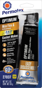 Permatex - Optimum Black Rtv Silicone 3 Oz 12/case - 27037 Permatex - Optimum Black Rtv Silicone 3 Oz 12/case - 27037