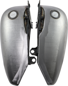 Drag Specialties - Flat-Side Gas Tank - 2" Extended - 5.2 Gallons - 2" Extended Two-Piece Flat-Side Gas Tank - 11584-BX46