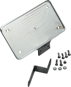 Drag Specialties - License Plate Mount - Laydown License Plate Mount - 720134