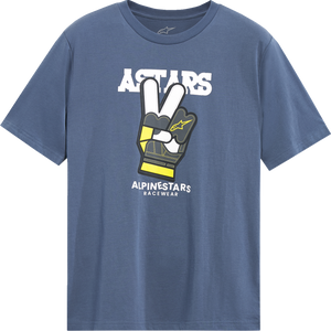 Alpinestars - Tee Ss Csf Peaceout  Bl L - 1244-72120-734-L