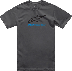 Alpinestars - Tee Ss Csf Always 2.0 Char/blk/bl Xl - 1214-73106-1818-XL