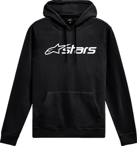 Alpinestars - Hoodie Po Blaze Blk/wht V3 Xl - 1244-52030-1020-XL