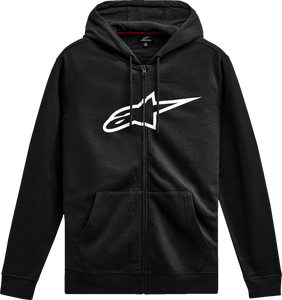 Alpinestars - Hoodie Zip Ageless V3 Blk/wht 2x - 1244-51490-1020-2X
