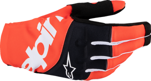 Alpinestars - Glove Mx Techstar Blk/org L - 3560125-1041-L