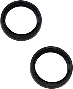 Parts Unlimited - Fork Seals - 43 mm ID x 55 mm OD x 9.5 mm T - Front Fork Seals - PUP40FORK455057