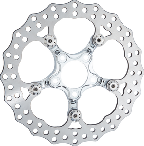 Arlen Ness - Rotor Spider 11.8 Flt Rear,chrome - 300-076 Arlen Ness - Rotor Spider 11.8 Flt Rear,chrome - 300-076