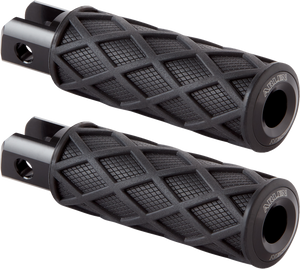 Arlen Ness - Footpegs Driver Diamond, Black - 400-051