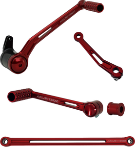 Arlen Ness - Control Kit Heel/toe Speedliner  Red - 420-133 Arlen Ness - Control Kit Heel/toe Speedliner  Red - 420-133