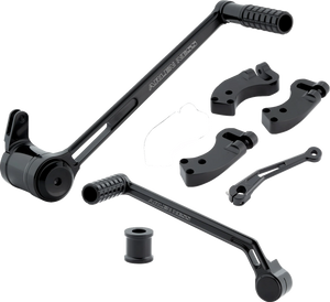 Arlen Ness - 3 Inch Extended Foot Control Kit - Black - 410-036