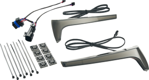 Ciro - Lights Saddlebag Smoke Lens, Red T-signal Indian - 4R100