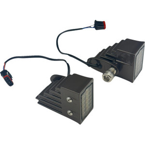 Custom Dynamics - Light Front Turn Signal Led Dark Bronze - CD-LRST-FTS-D