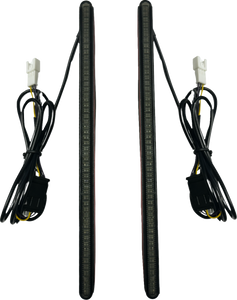 Custom Dynamics - Light Led  Genesis 8.5" Plasma Rod Bars Smoked - CD-PR-8-S