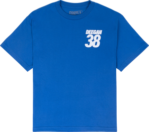 Deegan Apparel - Tee Mx2 Blue Lg - DMTSS3026RYLL