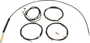 La Choppers - Cable Kit Bk P&p 18-20 Fl 24+ - LA-8059KT3-19B