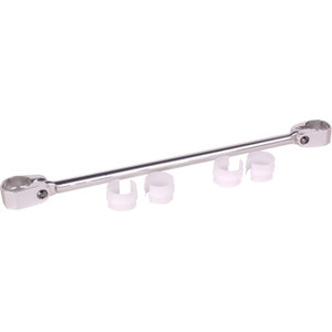 Odi - Vtwin Crossbar With Clamps Silver Odi - V70CB-S Odi - Vtwin Crossbar With Clamps Silver Odi - V70CB-S