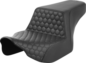 Saddlemen - Seat Step Up Hc Front Black Stitch - 823-07-17700
