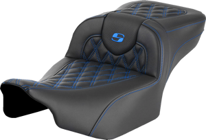 Saddlemen - Seat Roadsofa Ls Ext Rch Blue Stitch - 823-07-18401