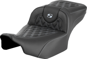 Saddlemen - Seat Roadsofa Ls Ext Rch Silver Stitch - 823-07-18405 Saddlemen - Seat Roadsofa Ls Ext Rch Silver Stitch - 823-07-18405