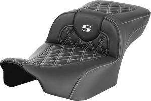Saddlemen - Seat Roadsofa Ls Ext Rch White Stitch - 823-07-18406