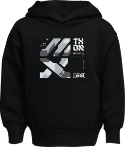 Thor - Hoodie Youth Forge Black Sm -