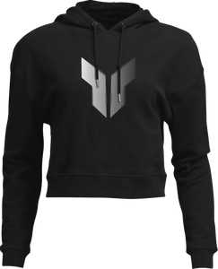 Thor - Hoodie Women Crop Noise Bk Md -