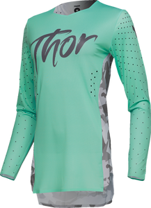 Thor - Jersey Wmn Sport Shadow Teal Lg -