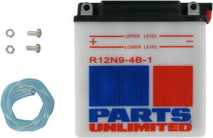 Parts Unlimited - Conventional Battery - Conventional Battery - 12N9-4B-1 Parts Unlimited - Conventional Battery - Conventional Battery - 12N9-4B-1