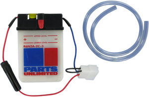 Parts Unlimited - Conventional Battery - Conventional Battery - 6N2A2C