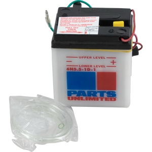 Parts Unlimited - Conventional Battery - Conventional Battery - 6N551D1