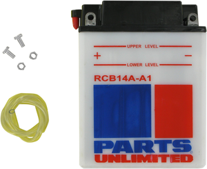 Parts Unlimited - Battery - RCB14A-A1 - Heavy-Duty Battery - CB14A-A1