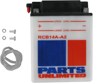 Parts Unlimited - Battery - YB14A-A2 - Heavy-Duty Battery - CB14A-A2