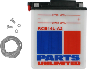 Parts Unlimited - Battery - YB14L-A2 - Heavy-Duty Battery - CB14L-A2