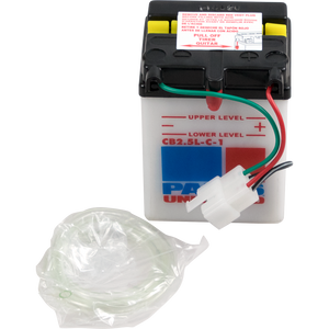 Parts Unlimited - Battery - YB2.5LC-1 - Heavy-Duty Battery - CB2.5L-C1
