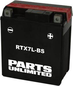 Parts Unlimited - AGM Battery - RTX7L-BS .33 L - AGM Maintenance-Free Battery - CTX7L-BS