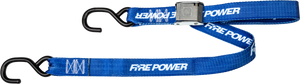 Fire Power - 1.5" Tie-down Blue 2/pk - 29-13053