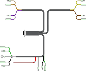 Kfi - Hand Remote Harness Replacement - ACT-HR-HAR
