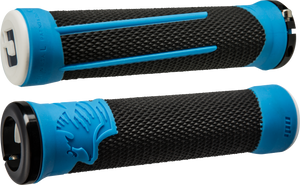 Odi - Ag-2 Mtb/bmx Grips Black/blue W/blue - D35A2BU-B Odi - Ag-2 Mtb/bmx Grips Black/blue W/blue - D35A2BU-B