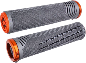 Odi - Cf11 V2.1 Bmx Grips Lnyx Gray/orange W/orange - F35CFGO-O Odi - Cf11 V2.1 Bmx Grips Lnyx Gray/orange W/orange - F35CFGO-O