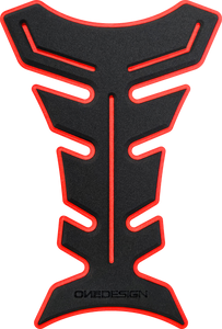 One Emblems - Hdf Tankpad Black/red - HDF9R