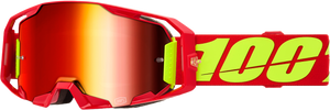 100-percent - Armatic Goggle Red Mirror Red Lens - 50060-00005 100-percent - Armatic Goggle Red Mirror Red Lens - 50060-00005