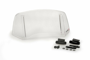 Puig - Multi-adjustable Visor 2.0 Clip-on Clear 300x130mm - 20764W