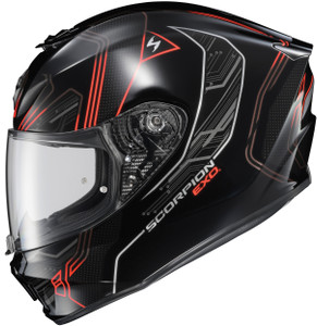 Scorpion Exo - Exo-r330 Full-face Helmet Bendr Red Md - 33-1324